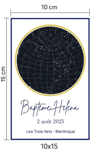 AFFICHE PERSONNALISÉE 10X15