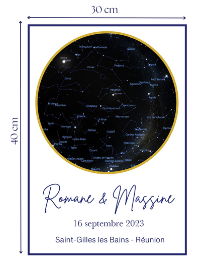 AFFICHE ASTRALIS 30x40