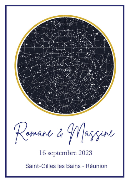 AFFICHE PERSONNALISÉE A3