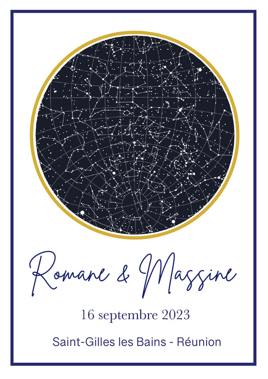 AFFICHE PERSONNALISÉE A3