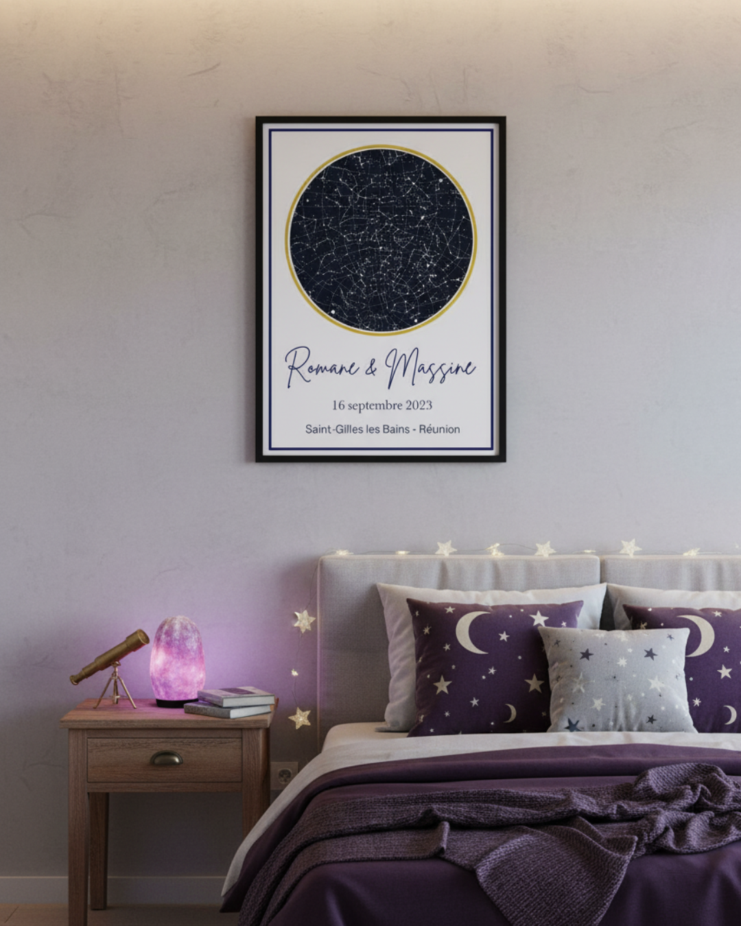 AFFICHE CONSTELLATION 30x40