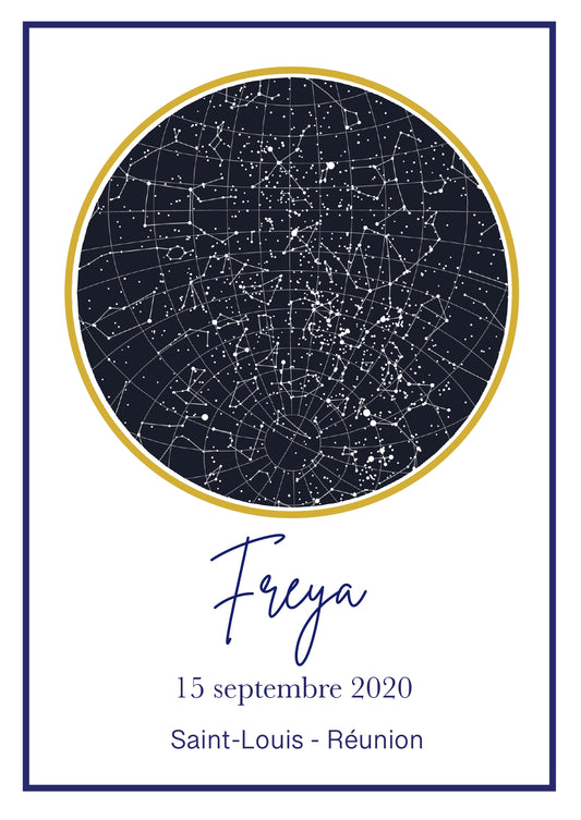 AFFICHE PERSONNALISÉE A4