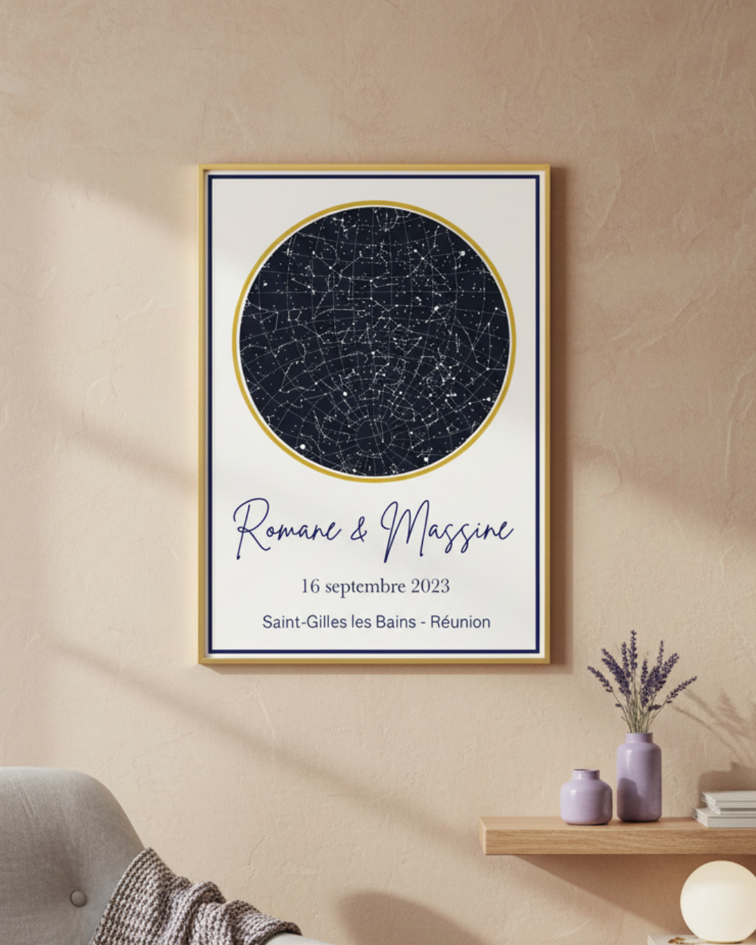 AFFICHE CONSTELLATION 30x40